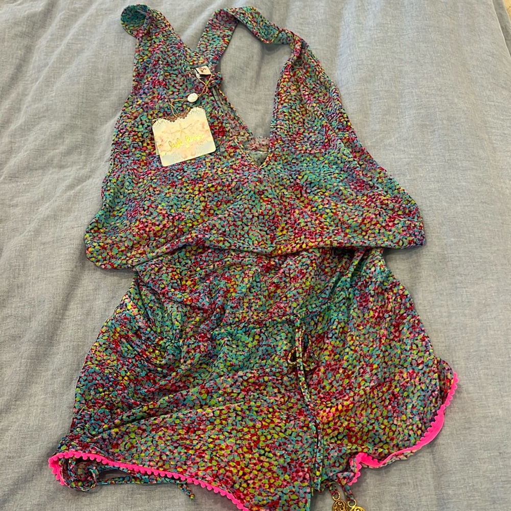 Luli Fama cover up romper